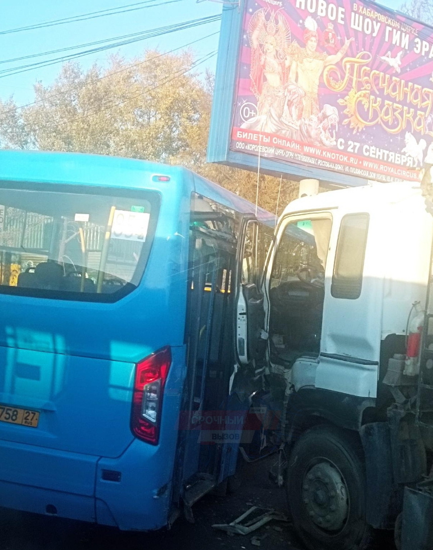 Фото с места аварии.
