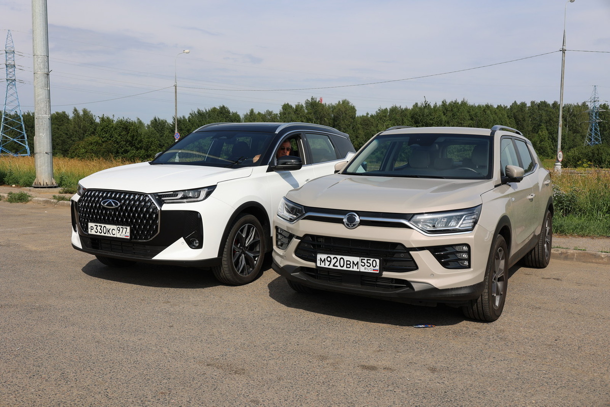 Chery Tiggo 7L AWD и   KGM Korando