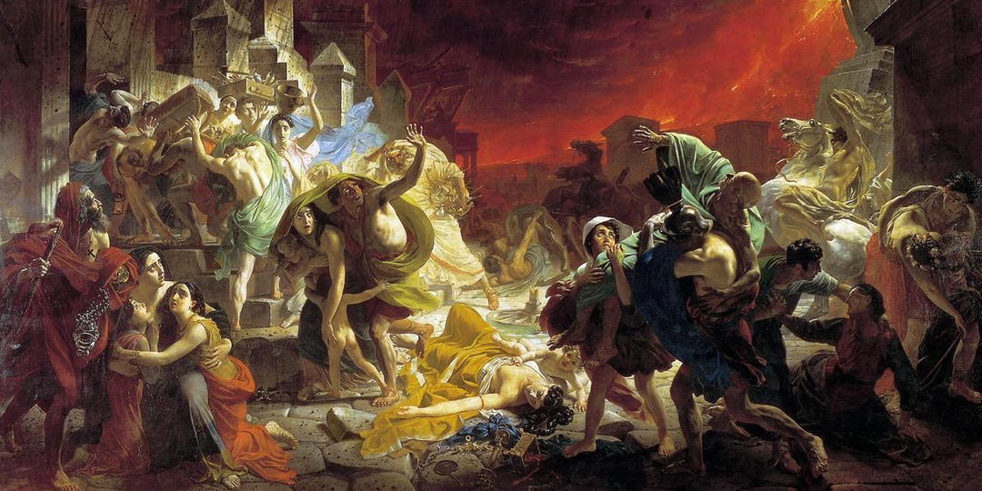 Пепел Помпей: как выглядел день, когда время ОСТАНОВИЛОСЬ