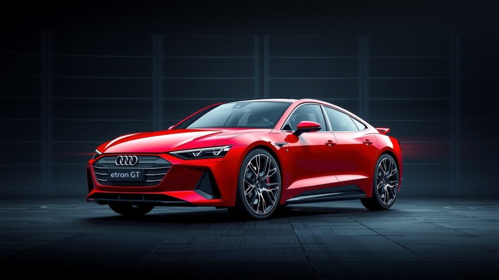    Audi e-tron GT quattro 2025: Как электрический спорткар конкурирует с Porsche