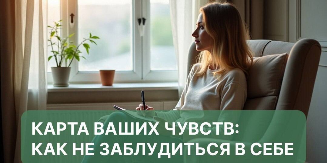 КАРТА ВАШИХ ЧУВСТВ: как не заблудиться в себе