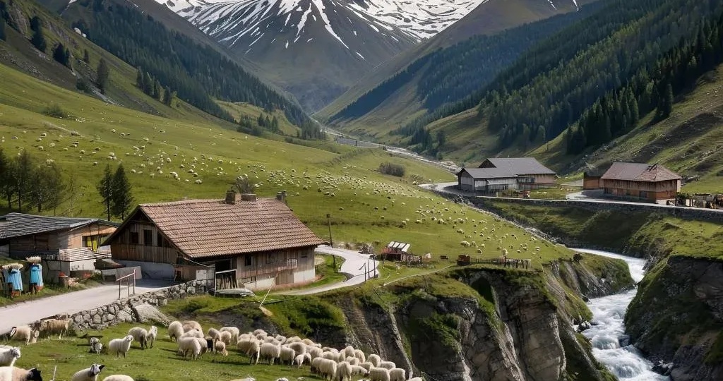 Северное очарование Осетии 🌲💙