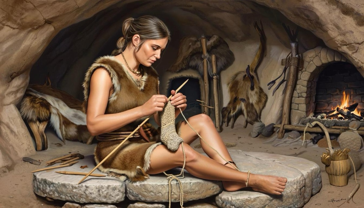 Древние техники вязания