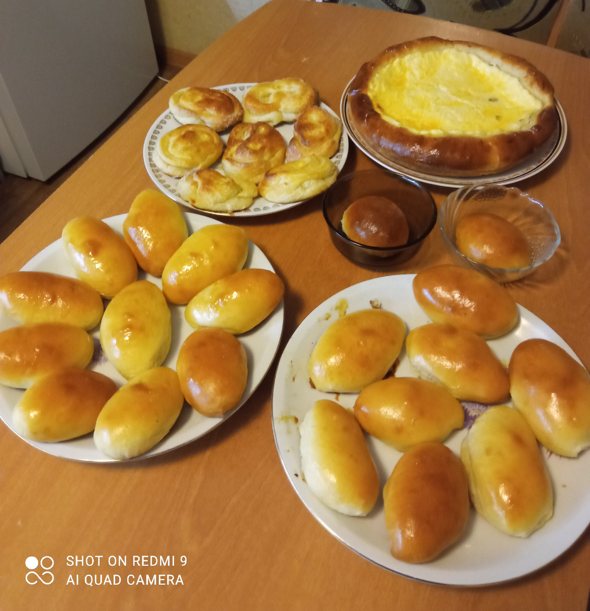 Мои пирожки. Все любят такую вкуснятину. Фото автора. 