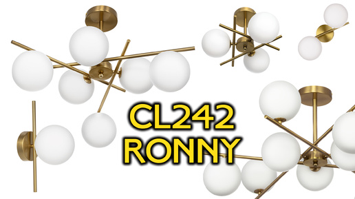 Коллекция люстр и светильников CITILUX CL242 RONNY в современном стиле