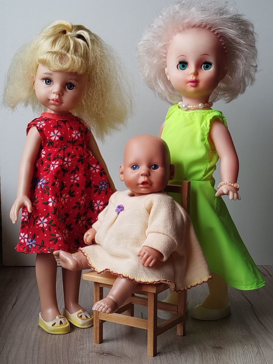 куклы с барахолки