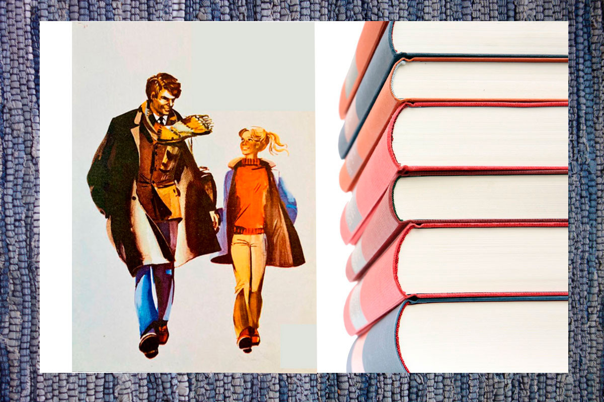 Иллюстрация Гуревича к книге Иванова "Бывший Булка и его дочь"