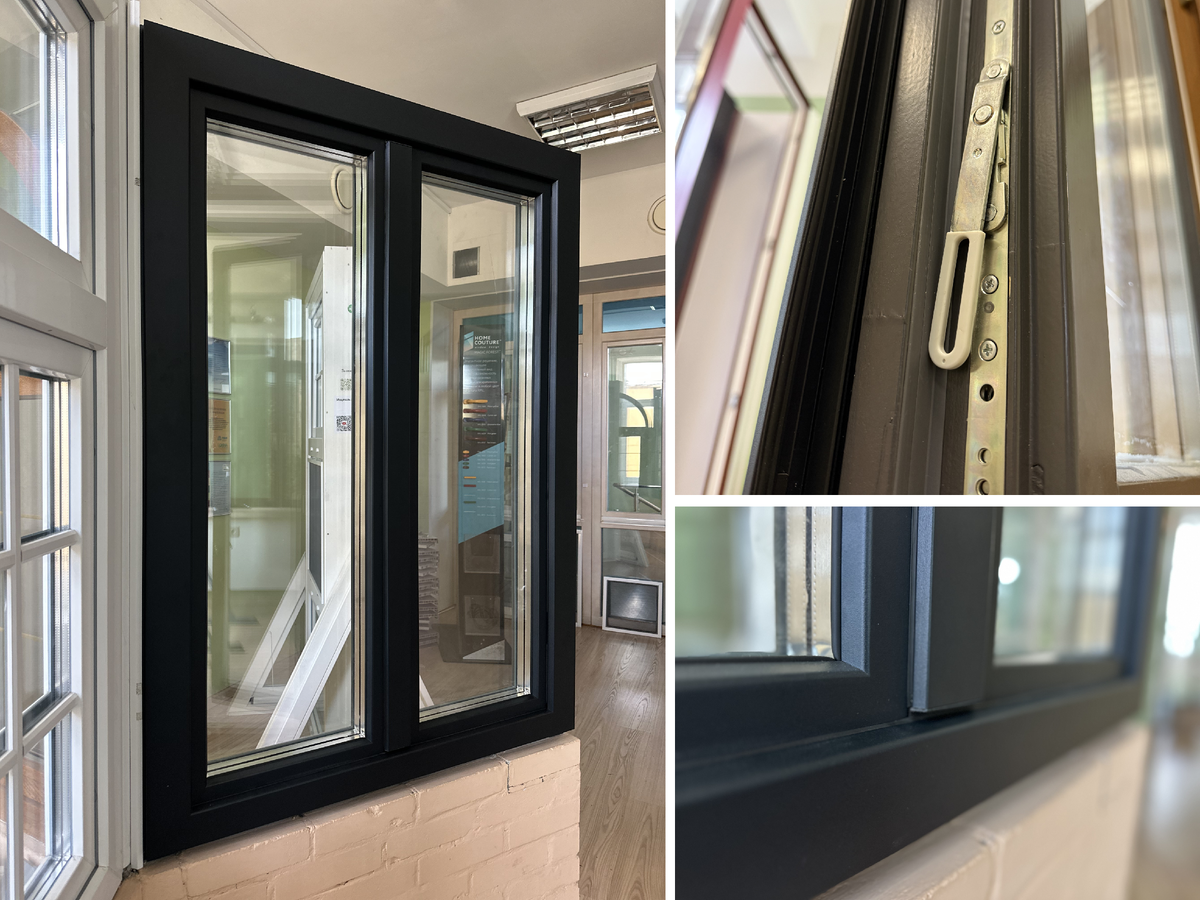 Вид окна с разных ракурсов 