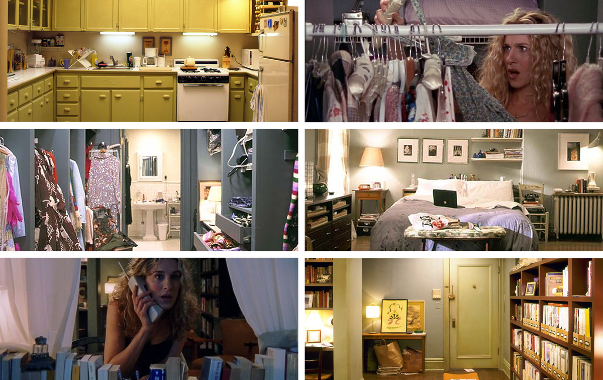 кадры из сериала «Секс в большом городе»