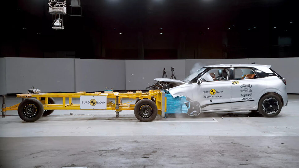 Краш-тест Dongfeng Box.📷Фото: Euro NCAP