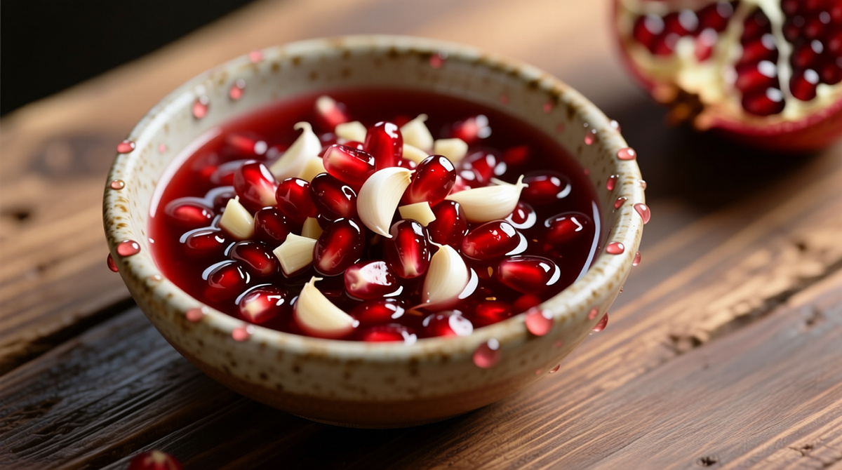 Гранатово-чесночный маринад