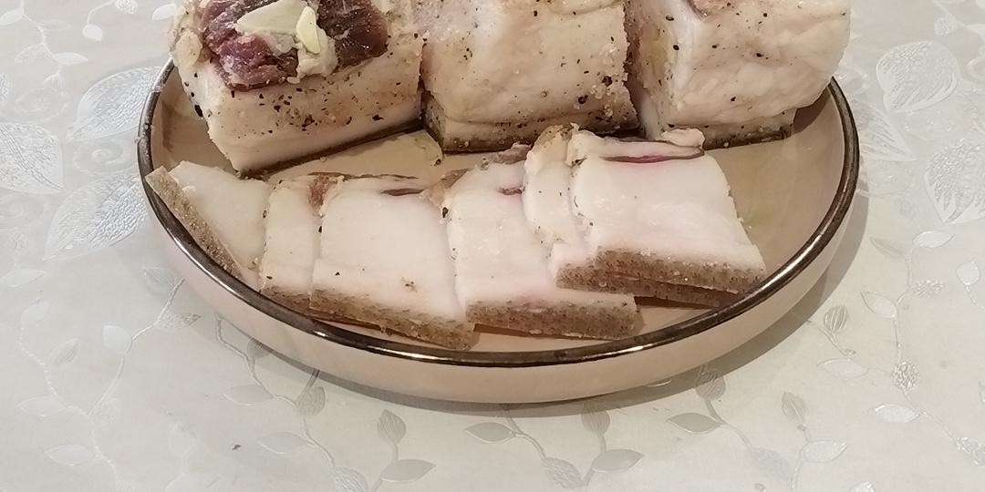 Рецепт домашнего соленого сала.