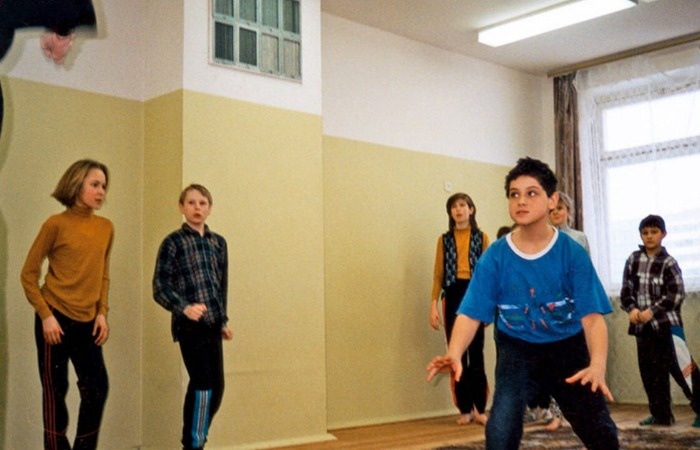 Марк Богатырев в детстве.