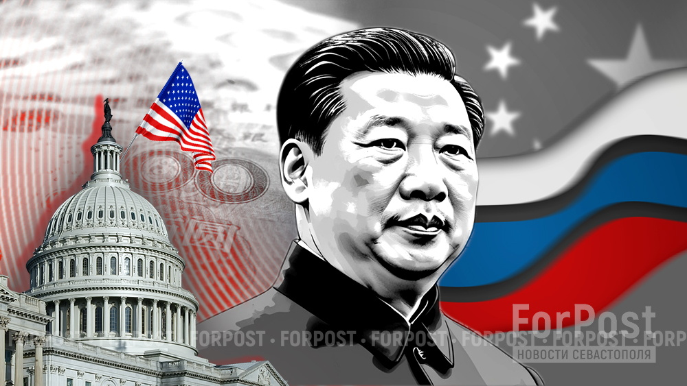 Китайская выдержка: Трамп бьётся о стену, но она не трескается. Фото: Арина Розанова / коллаж ForPost