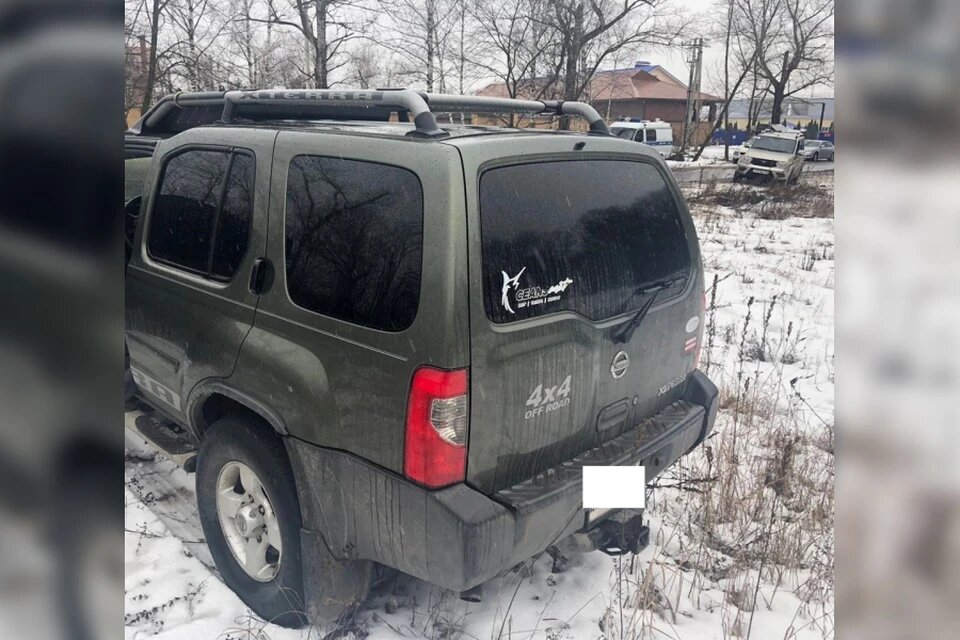 В этом автомобиле сидел Алексей. Фото: СК РФ
