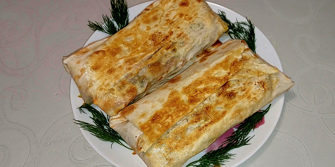 Шаурма с котлетами