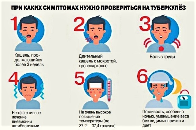    При каких симптомах нужно провериться на туберкулёз? Фото: АиФ