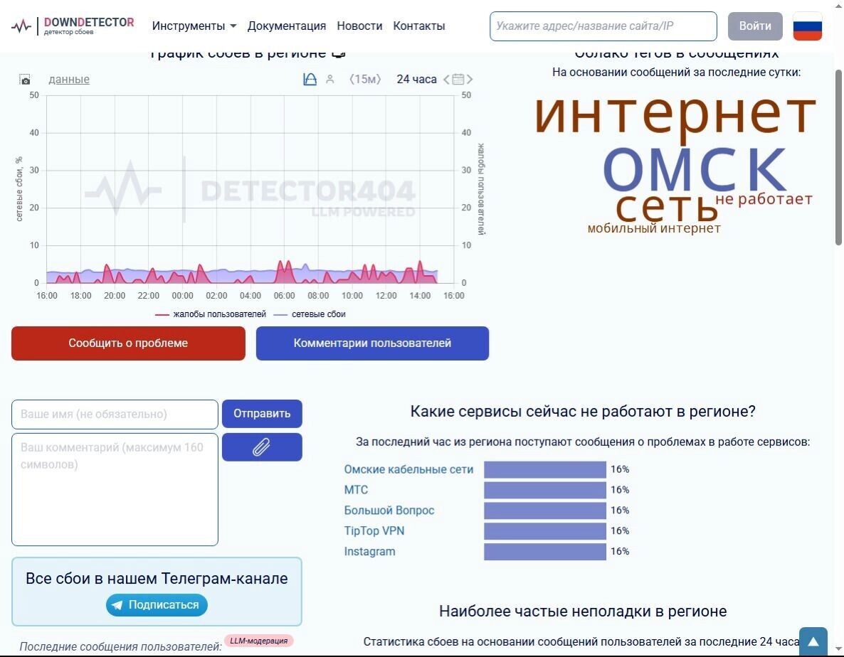     Источник: Скриншот сайта detector404
