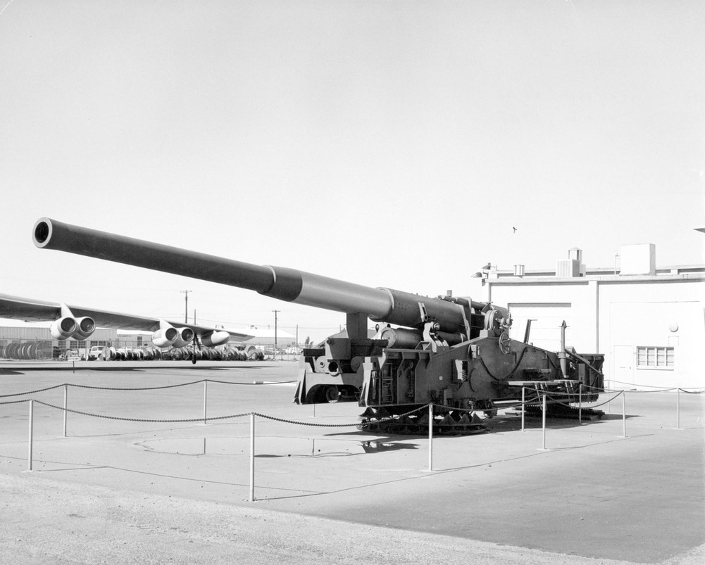 Американская 280-мм атомная пушка М65, более известная как «Атомная Энни». Фотография в свободном доступе.