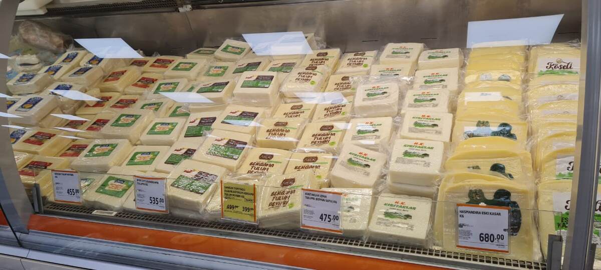 Сыры тоже особо не радовали