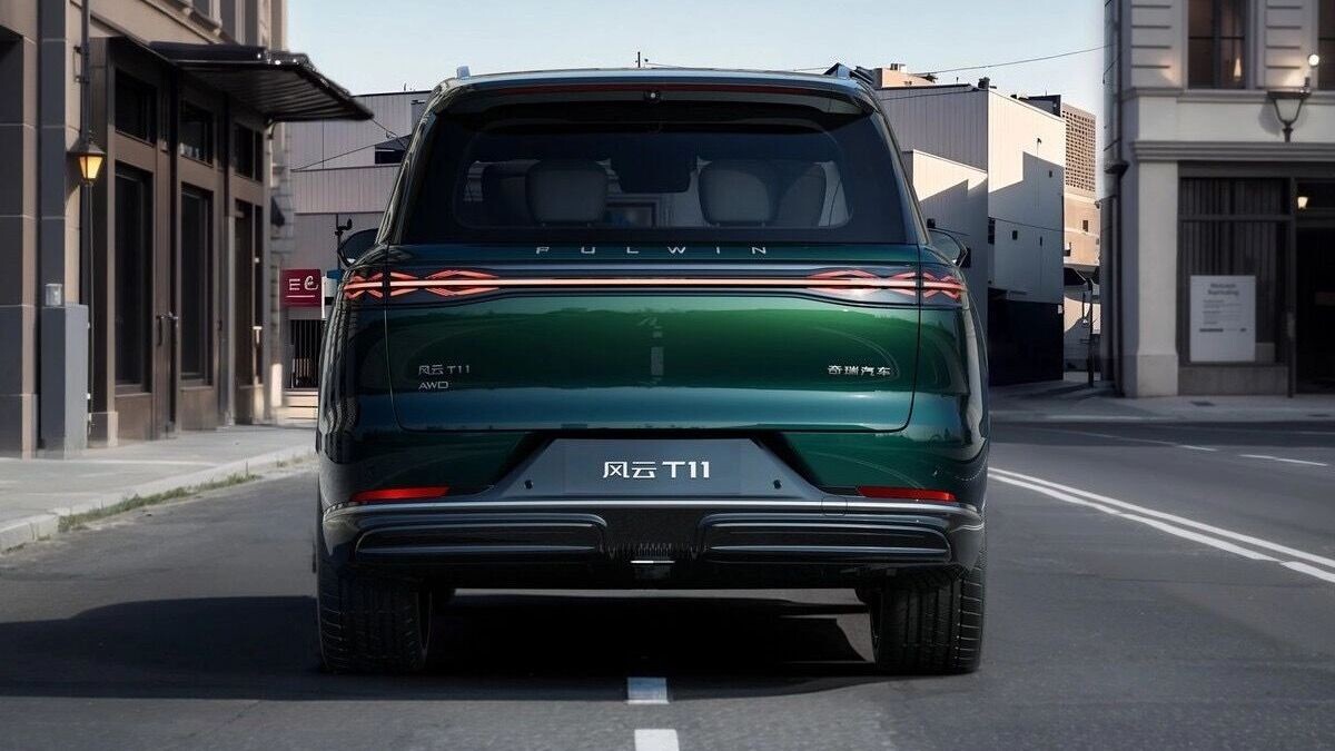 Fulwin T11 — вид сзади. Фото: компания Chery