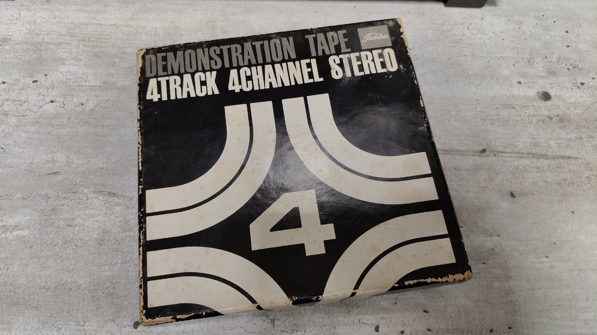 Катушка Toshiba Demonstration Tape. Фото 1. (из моего личного архива SoundLab55)