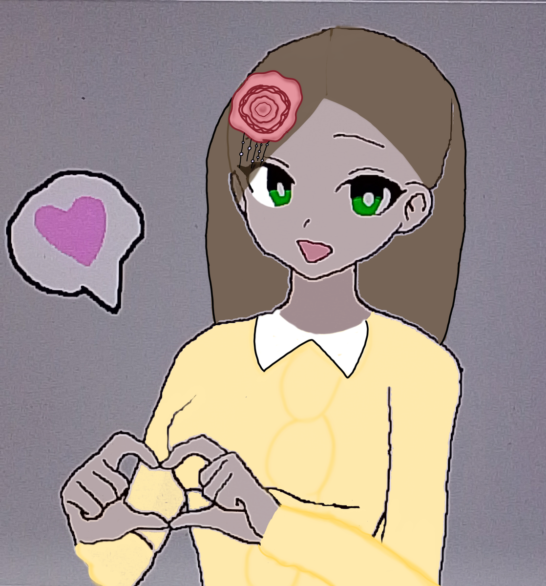 Я делаю сердечко🫶