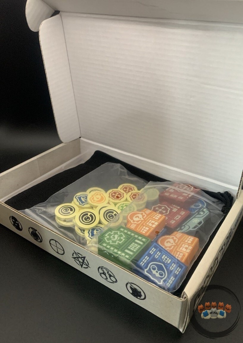 Свежеоткрытая коробка дополнения