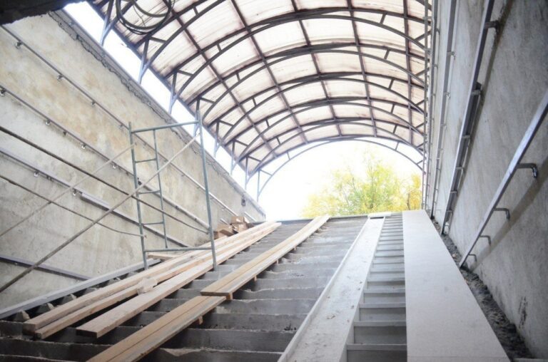    В Оренбурге наполовину завершён капремонт подземного перехода на проспекте Победы Оренбуржье