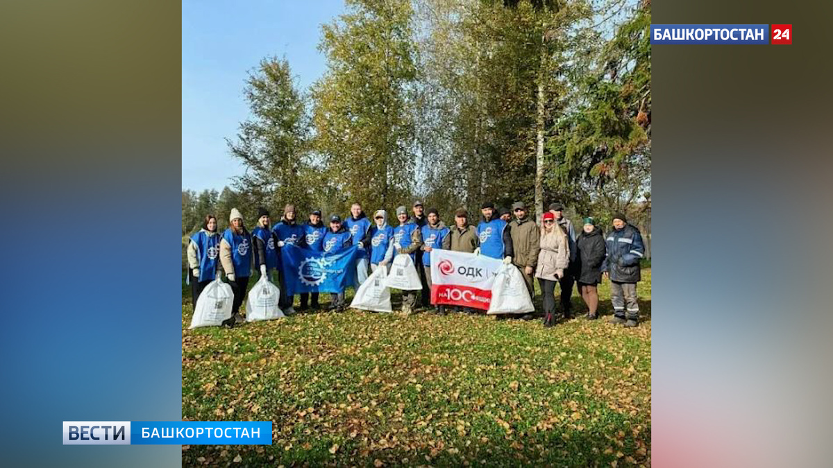    В Нуримановском районе Башкирии привели в порядок прибрежную зону озера