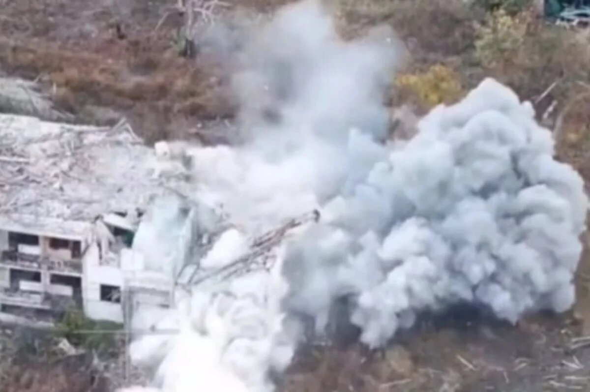    Управляемая ракета уничтожила пункт дислокации ВСУ в Петропавловке