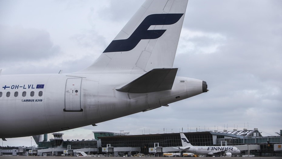    Самолёты авиакомпании Finnair в аэропорту Хельсинки-Вантаа. Финляндия. Автор фото: Коньков Сергей