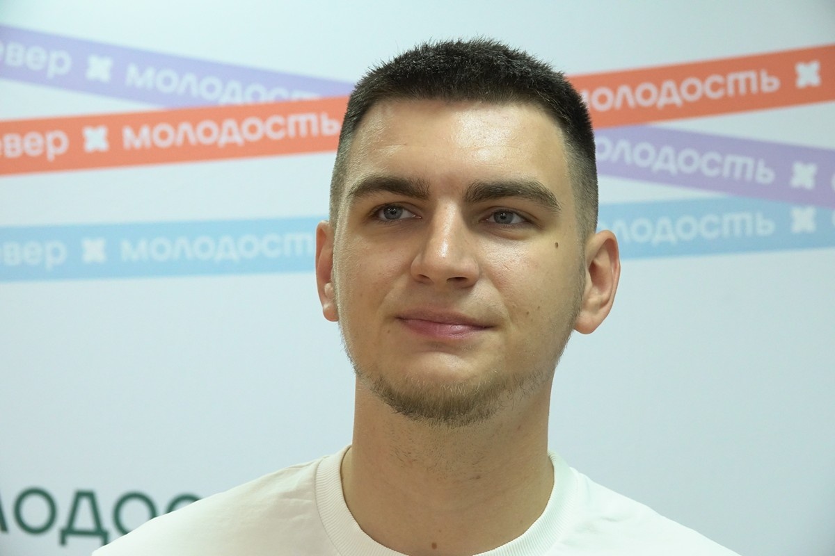    Директор Карельского регионального центра молодежи Даниил Мошников. Фото: «Республика» / Максим Смирнов