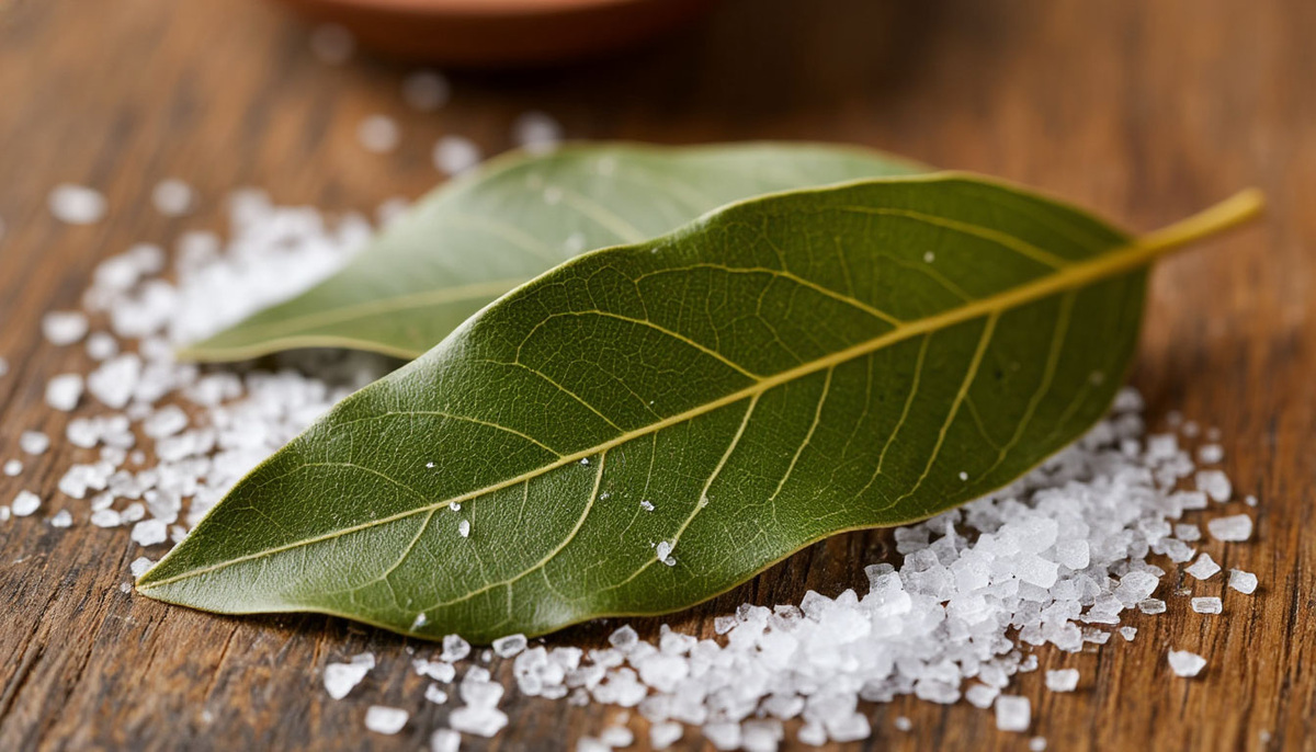    Лавровый лист засыпаю солью — весь октябрь не нарадуюсь своей суперской хитростью: полезный совет для всех домохозяек