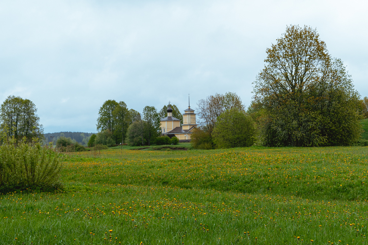 Церквушка в Тригорском. Фото автора