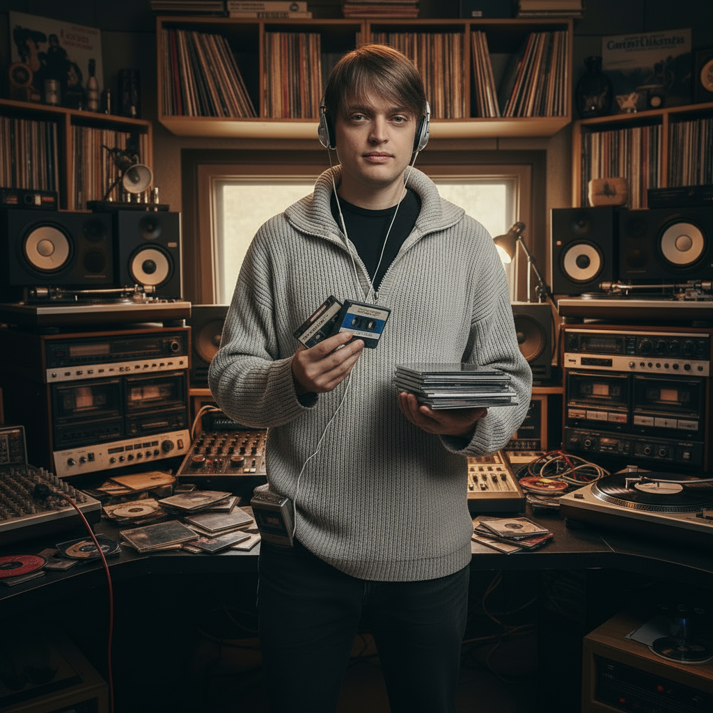 На фото изображен исполнитель LOVTSOV (Владислав Ловцов).