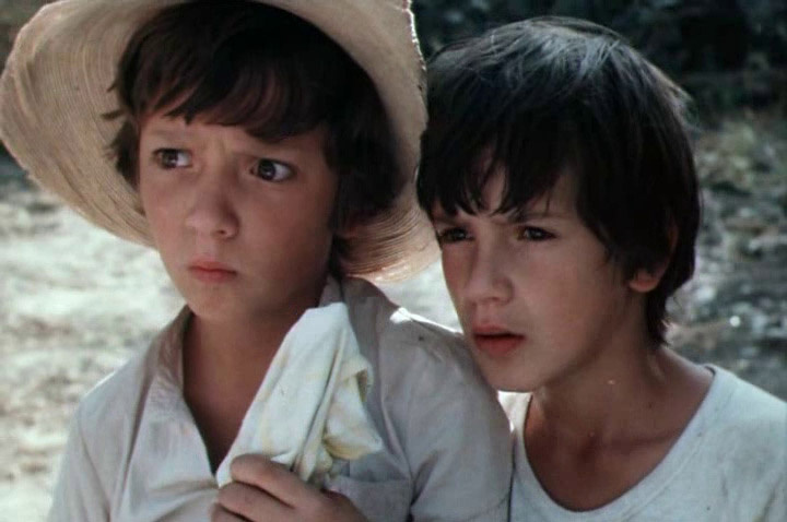    Егор Дружинин и Дмитрий Барков в фильме «Приключения Петрова и Васечкина, обыкновенные и невероятные», 1983 г. Фото: кадр видео.