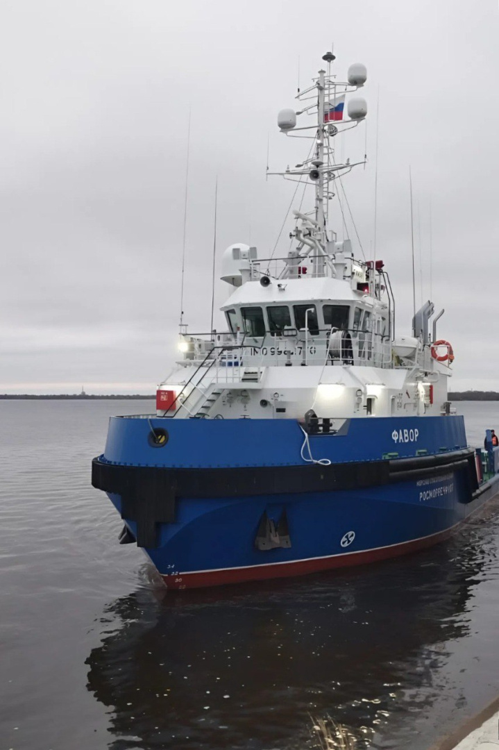 Буксир "Фавор" проекта NE025 прибыл в порт приписки Архангельск / Фото: "Окская судоверфь", ОАО  📷
