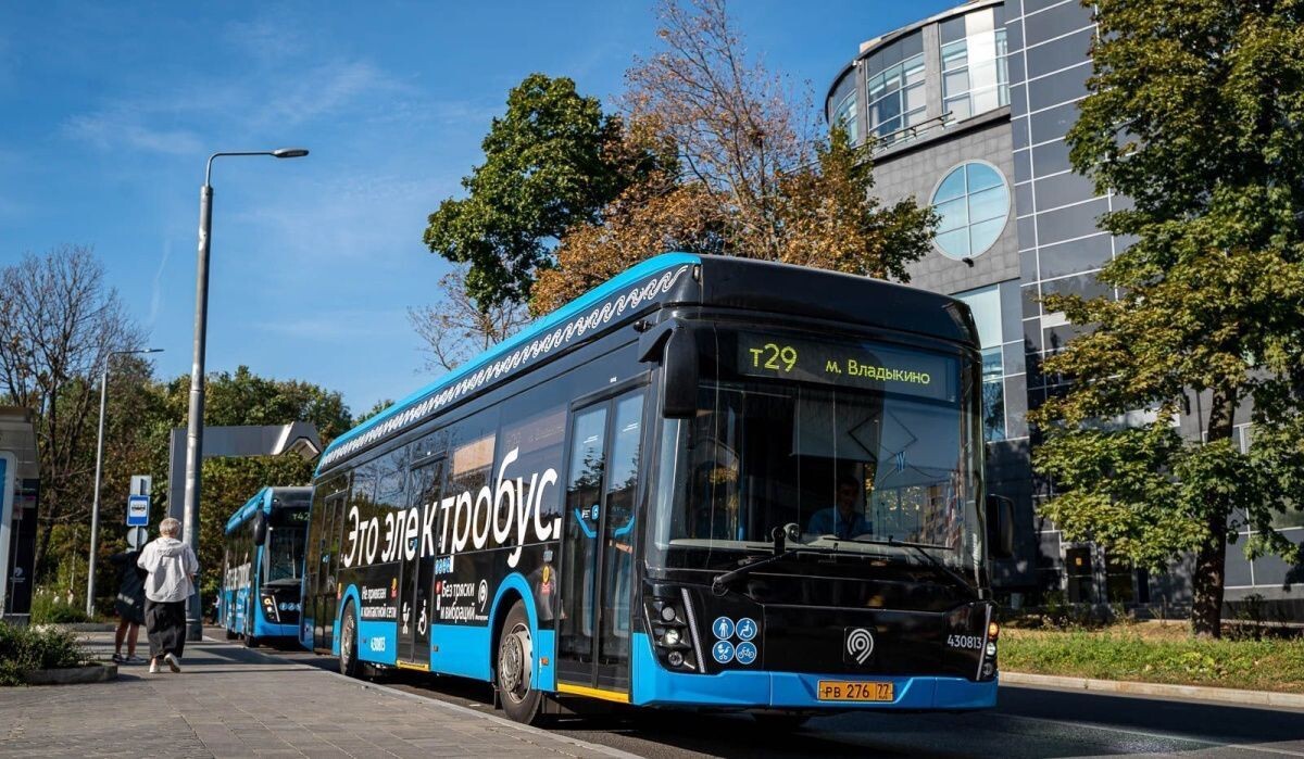     Электробус. Источник: mos ru Автор фото: Пресс-служба Мэра и Правительства Москвы