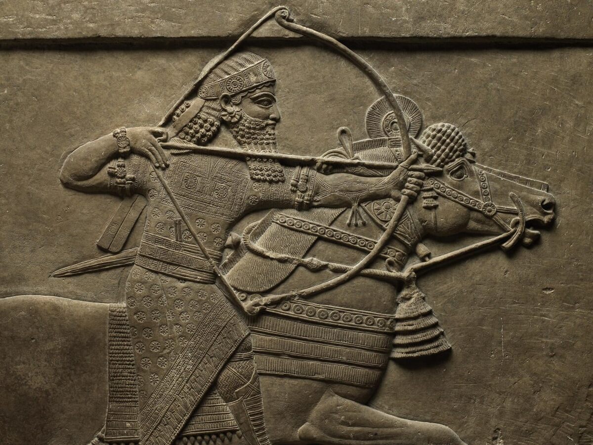 Ассирийский царь Ашшурнацирапал (669-631 гг. до н.э.)