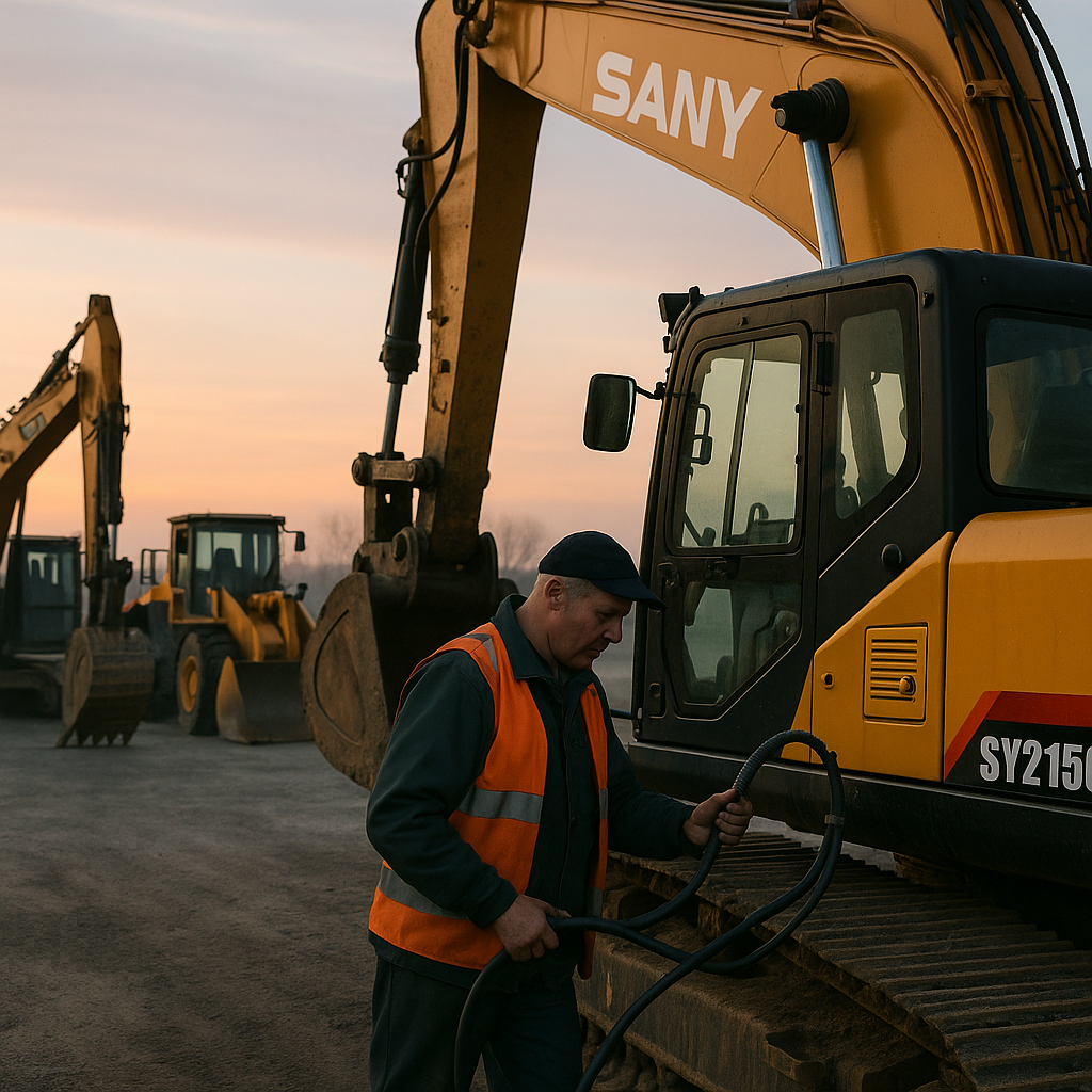    Как снизить простой спецтехники на 30% в сезон: сервис и запчасти SANY с выездным ремонтом в Москве и Северо-Западе admin