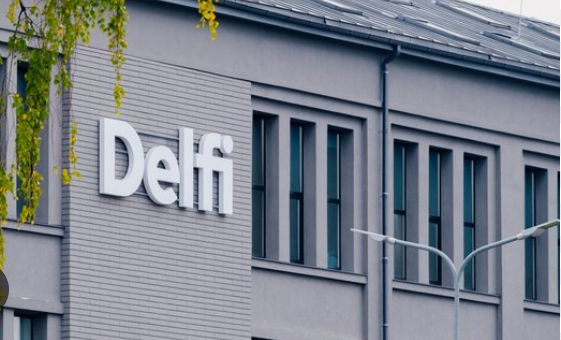 Вывеска Delfi © соцсети