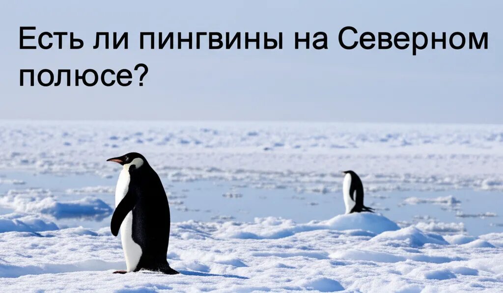    Есть ли пингвины на Северном полюсе? Михаил Обзоров
