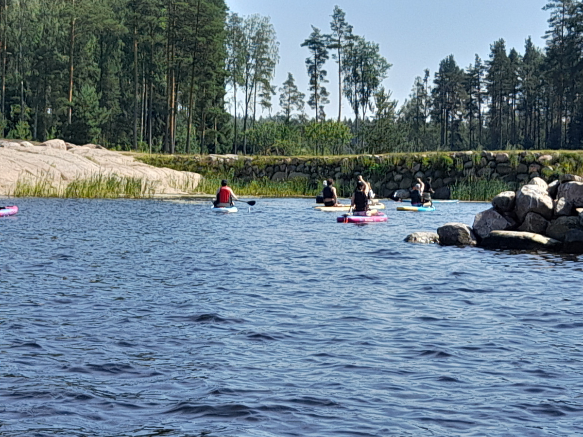 Летом в Васильево столпотворение сапистов, которым и показывают на экскурсии великолепие поместья. Интересно, что несведущие туристы порой думают, что это "дом главы администрации". Странно, да?