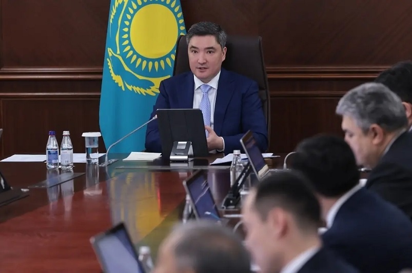 Олжас Бектенов. Фото пресс-службы правительства Казахстана