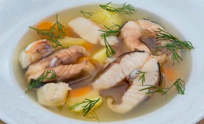 Уха из стерляди