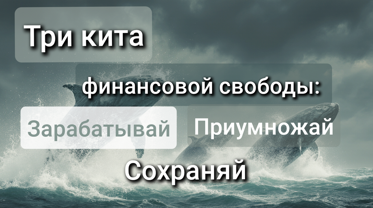 Три кита финансовой свободы. 