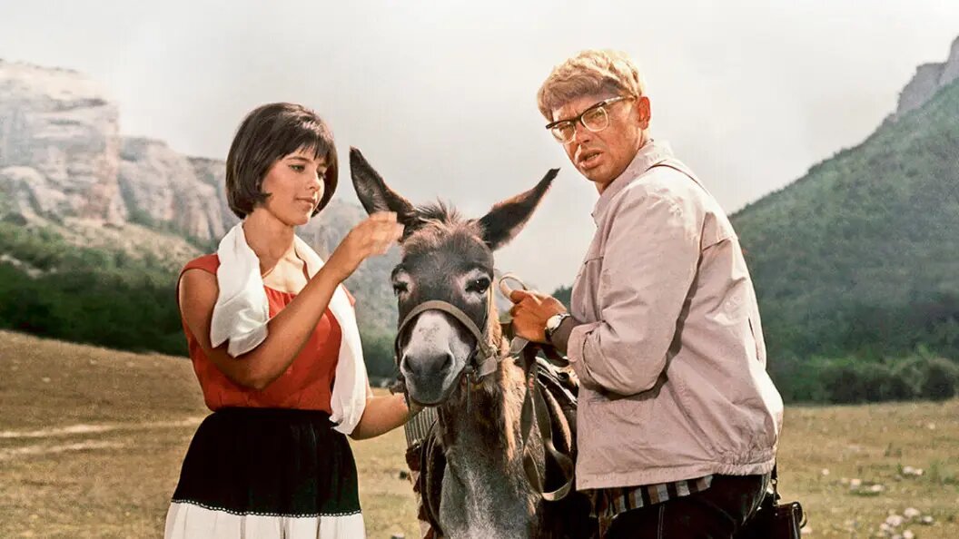    Кадр из фильма "Кавказская пленница, или Новые приключения Шурика" (1967)