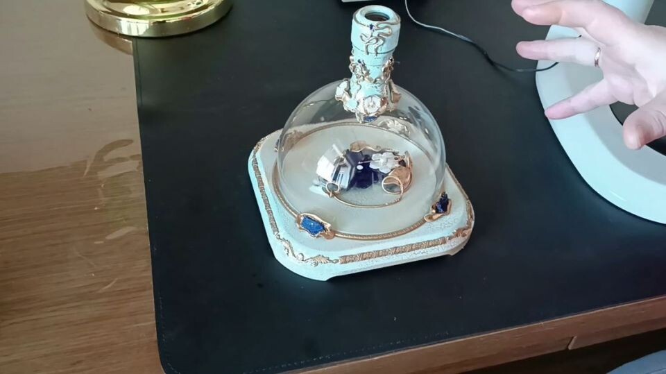    Миниатюра размещена в декоративной колбе. Источник: t.me/aniskinmicro