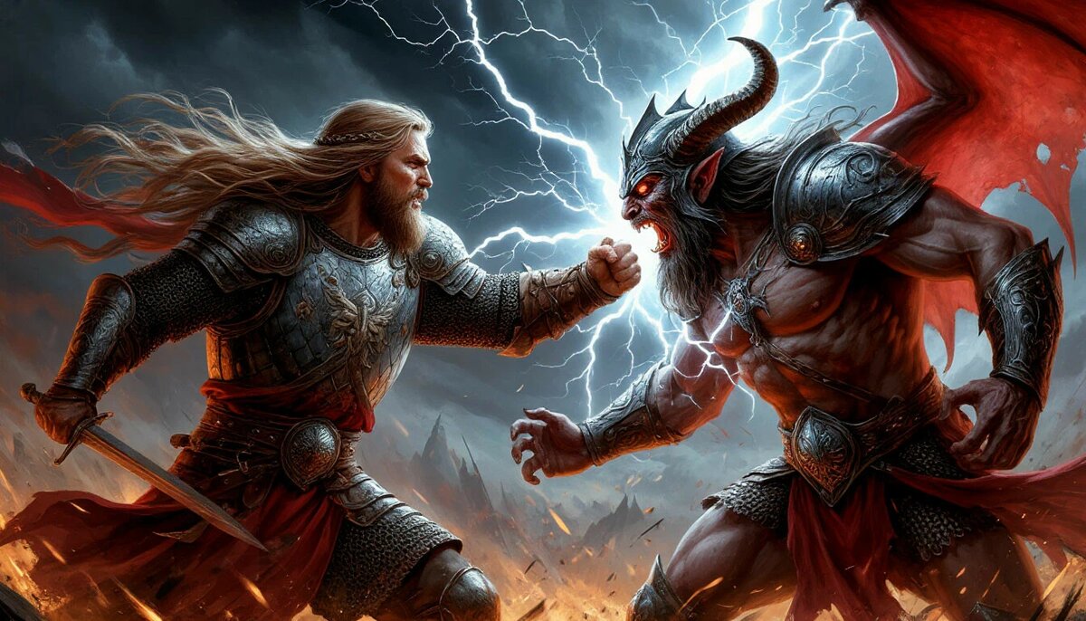 Вёл вечную борьбу с силами хаоса